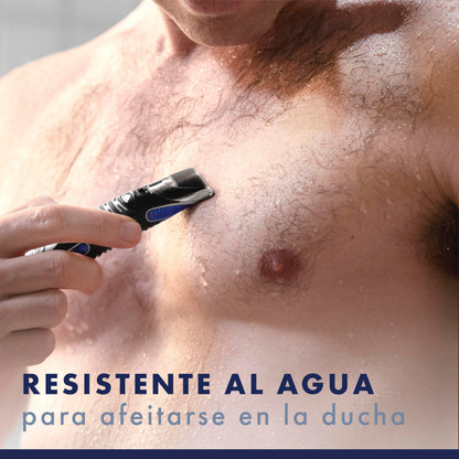 Gillette Recortadora Todo en 1: Recorta, Afeita Y Perfila con Precisión Cara Y Cuerpo, Resistente al Agua, Cortapelos 4 en 1 para Hombre con 3 Peines Y 1 Recambio Proglide